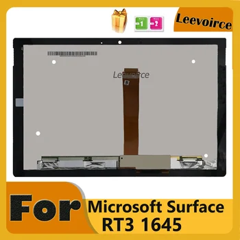 100% Протестированная Замена Планшета Для Microsoft Surface RT3 1645 ЖК-дисплей С Сенсорным Экраном В Оригинальной Сборке Для Surface RT3 1645
