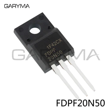 10шт N-Канальный MOSFET-транзистор FDPF20N50 TO-220