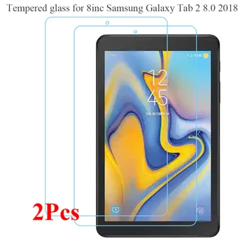 2 шт./упак. для Samsung Galaxy Tab 2 8.0 2018 Защитная пленка для экрана Модель SM-T387w SM-T387v HD Закаленное стекло для 8-дюймового Samsung SM-T387