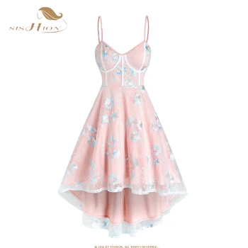 2023 Летнее платье Миди с жаккардовой вышивкой на подтяжках, сексуальное вечернее платье без рукавов, голубое розовое платье-труба SR305