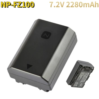2280 мАч 7,2 В NP-FZ100 NPFZ100 NP FZ100 Цифровой Камера Батарея Перезаряжаемые Батареи для A9 ILCEA-9 A7R3