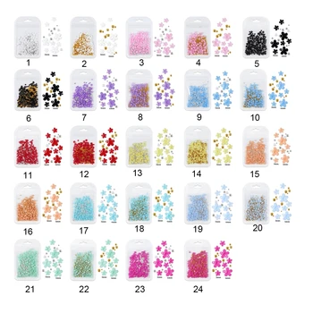 3D Акриловые красочные наклейки для дизайна ногтей в виде цветов, подвески из горного хрусталя с бусинами для