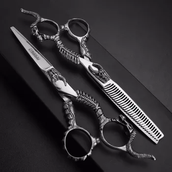 6 дюймовые Ножницы для стрижки волос Салонные Парикмахерские Ножницы Парикмахерский Набор Для укладки волос Ножницы для волос 440c