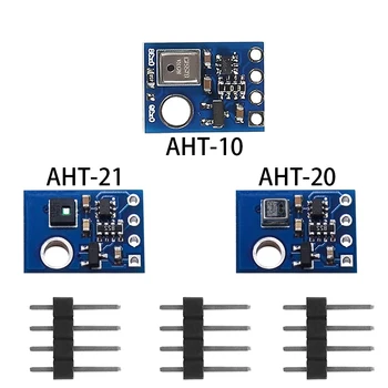 AHT10 AHT20 AHT21 Высокоточный Цифровой Датчик Температуры Влажности Модуль Измерения Связи I2C Заменить DHT11 SHT20