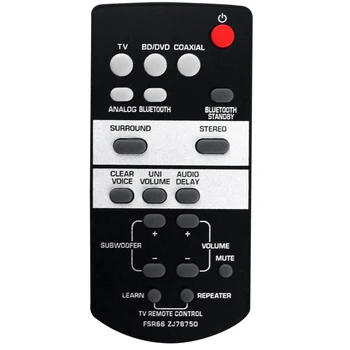 FSR66 ZJ78750 Аксессуары для Пульта Дистанционного Управления Yamaha Sound Bar YAS-103 YAS-105 YAS-106 YAS-107 YAS-108 YAS-207 ATS-1030 ATS-1080