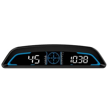 G3 GPS HUD Предупреждающий дисплей Универсальное цифровое напоминание о тревоге Счетчик Спидометра Аксессуар для автомобильной электроники высокой четкости