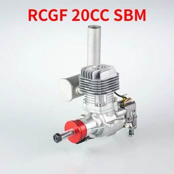 RCGF 20CC BM Бензиновый двигатель для радиоуправляемого самолета VVRC RCGF 20cc SBM бензиновая модель двигателя для радиоуправляемого самолета