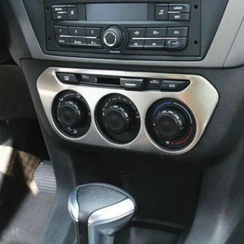 SBTMY для Peugeot 301 2014-2016, 1 шт., центральная панель управления кондиционером, декоративная коробка из ABS