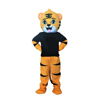 [TML] Футболка для косплея, костюм талисмана тигра, костюм персонажа из мультфильма, рекламный костюм для вечеринки, карнавальный костюм животных