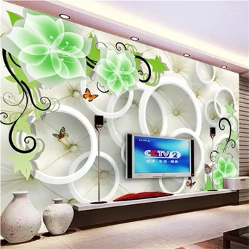 wellyu обои для рабочего стола домашний декор Пользовательские обои Фэнтези цветок 3D ТВ фон стены papel pintado paed papel de parede