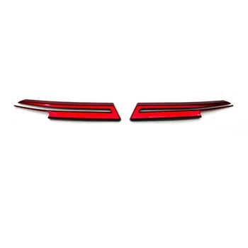 Автомобильная Красная передняя центральная решетка радиатора, молдинги для гриля, накладка для XV / Crosstrek 2021-2023