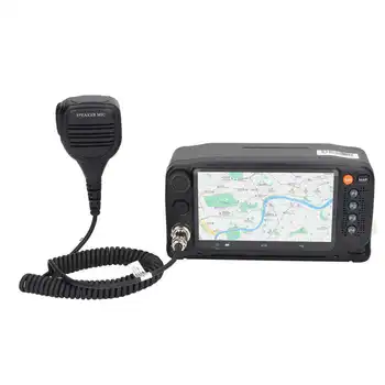 Автомобильное радио с сенсорным экраном 5,5 дюймов, мобильный Приемопередатчик GPS, Портативная рация, двухстороннее радио с камерой