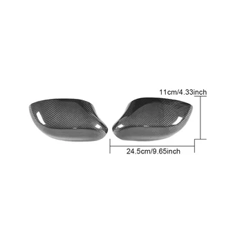 Автомобильные чехлы для боковых зеркал заднего вида из углеродного волокна, защитные чехлы для правых зеркал заднего вида для-Bmw Z4 E85 2002-2008