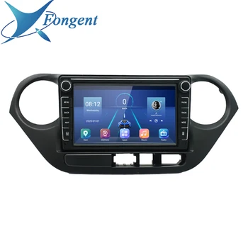 Автомобильный мультимедийный плеер 2.5D IPS Android для Hyundai Grand I10 2013 2014 2015 2016 Аудио Авто Видео GPS навигация автомобиля