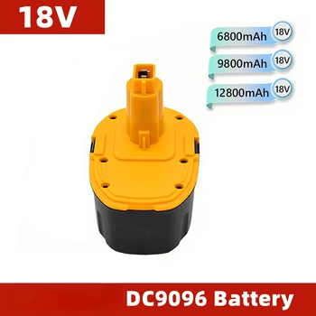 Аккумулятор для замены электроинструмента 18v, джинсовый аккумулятор, 6800 мАч ~ 12800 мАч, используется для dewei tool dc9096, 9039, 9095 и т. Д