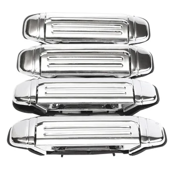 Аксессуары для автомобильных хромированных дверных ручек для Mitsubishi Pajero 1992 1993 1994 1995 1996 1997