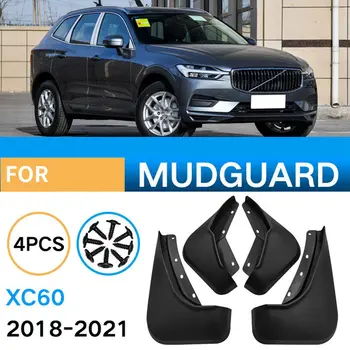 Брызговик для Volvo XC60 2018-2021 Защита Брызговиков на Крыле Брызговик Аксессуары Для Брызговиков