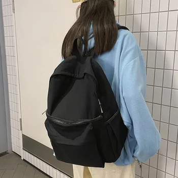 Водонепроницаемая вместительная модная большая женская школьная сумка-рюкзак для девочек, рюкзаки для хранения на открытом воздухе, студенческие сумки для книг