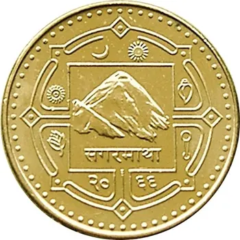 Гималаи, Непал, 1 рупия, случайная новинка, 100% оригинал, старый