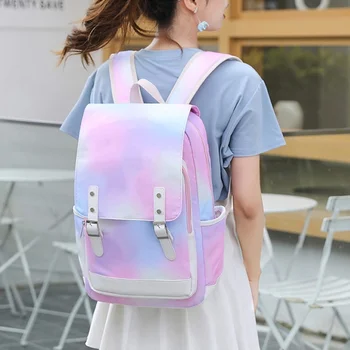 Горячая распродажа 2023 года, Нейлоновый рюкзак, школьные сумки для студенток, рюкзак для девочек-подростков, Легкие дорожные рюкзаки, водонепроницаемые