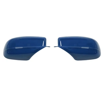 Декоративная накладка крышки зеркала заднего вида для аксессуаров Charger 2010-2021 300C 2011-2021, ABS Синий