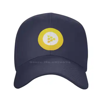 Джинсовая кепка с логотипом iExec RLC высшего качества, бейсбольная кепка, Вязаная шапка