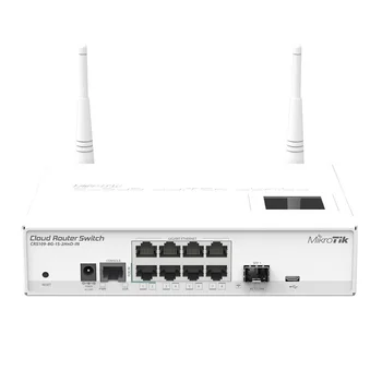 Для Mikrotik CRS109-8G-1S-2HnD-ВСТРОЕННЫЙ 8x Гигабитный Ethernet Smart 1x SFP, поддерживает 10-57 В, сетевой коммутатор маршрутизации уровня 3