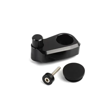Для Yamaha Nmax 155 V1 & V2 Кнопка заднего тормоза из алюминиевого сплава Черного цвета