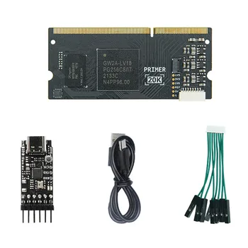 Для базовой платы Sipeed Tang Primer + Модуль RV-отладчика + USB-кабель + Комплект кабелей 2,54 мм DDR3 GW2A FPGA GoAI Learning Core Board