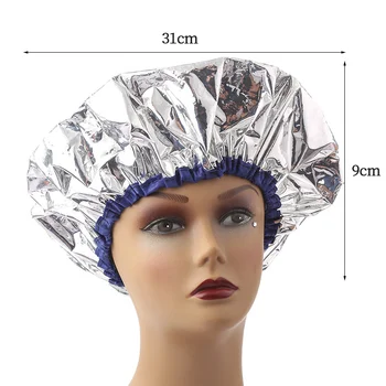 Женская шапочка для душа теплоизоляционная шляпа из алюминиевой фольги стрейч-шапочка для душа парикмахерская шапочка для окрашивания волос инструменты для окрашивания волос