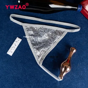 Женское анальное белье YWZAO, Фистинговая пробка, игрушки для взрослых, Невидимые стринги, Эротическое женское сексуальное нижнее белье, секс в жопу, комбинация N11 серого цвета
