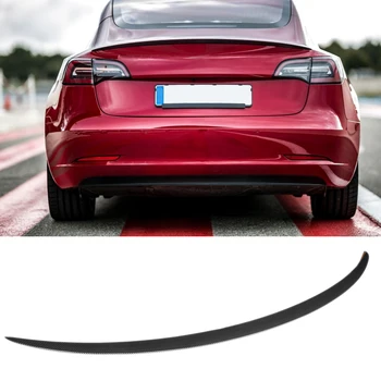 Задний спойлер багажника, Крыло, хвостовая часть для Tesla Model 3 2017-2021 Фабрика по стайлингу автомобилей, Высокопроизводительные Аксессуары для тюнинга воздушной заслонки