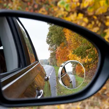 Зеркало для слепой зоны для автомобиля, высококачественное стекло, HD выпуклое зеркало, слепое пятно, автоматическое зеркало заднего вида, широкоугольный автомобиль на 360 градусов, Предметы