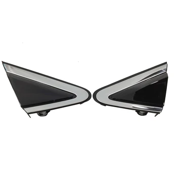 Зеркало заднего вида Внешний треугольник зеркала заднего вида Слева + справа Треугольники заднего вида Накладка для Nissan Loulan 15-18