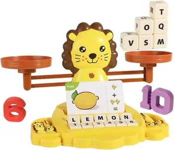 Игры по математическому счету - обучающие игры для подсчета баланса Льва, классная обучающая игра по математике, детские подарочные обучающие игрушки STEM для мальчиков и