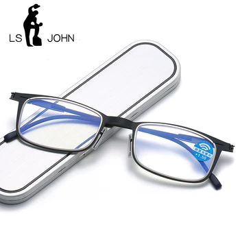 Квадратные очки Для чтения Мужские Анти-Синие Лучи Сверхлегкие Очки Для Дальнозоркости По Рецепту Женщин Очки для Дальнозоркости по рецепту от + 1,0 до + 4,0