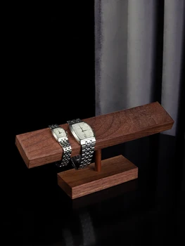 Креативный браслет для часов из орехового дерева, ювелирный дисплей, рамка для съемки, подставка для показа ювелирных изделий, реквизит