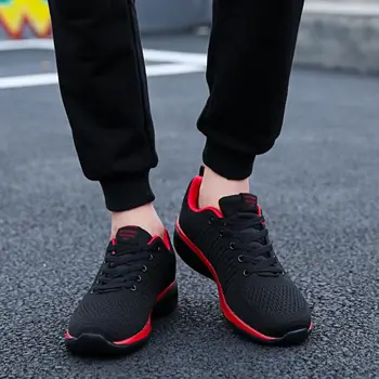 кроссовки для бега на шнуровке с низким берцем мужские спортивные мужские теннисные кроссовки для мальчиков мужские кроссовки элитного бренда на плоской подошве-tennis YDX2