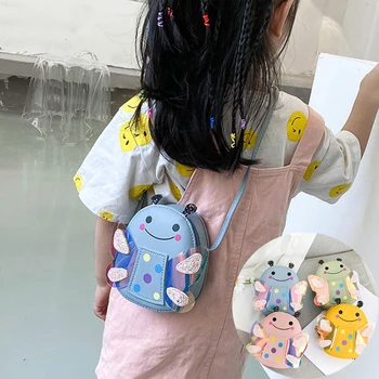 Модные сумки для девочек с рисунком пчелы, милые блестящие крылья, детская сумка-мессенджер, сумки на плечо для малышей, подарки