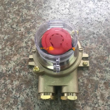 Морская металлическая медная коробка кнопок LAH-1J, водонепроницаемая коробка кнопок аварийного останова, тревожная кнопка