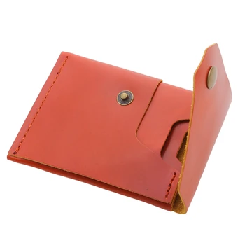 Мужской кошелек Mini из искусственной кожи, винтажный Короткий Тонкий мужской кошелек, держатель для кредитных карт с карманом для монет, сумка для денег для мужчин