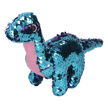 Мягкая игрушка динозавр Мягкая кукла-животное Портативное украшение для дома из полипропиленового хлопка 11,2 дюйма, милое, яркое, мягкое, для взрослых, для подарков