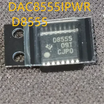 Новые и оригинальные 10 штук DAC8555IPWR DAC8555IPW D8555 TSSOP16