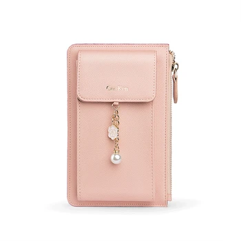 Новый стиль, женский кошелек, фурнитура с масляным краем, женская сумка для мобильного телефона большой емкости, сумка-мессенджер через плечо