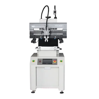 Оборудование для производства электроники PTR-B500 полуавтоматический принтер для паяльной пасты с двойным скребком Высокоточный smt принтер для паяльной пасты