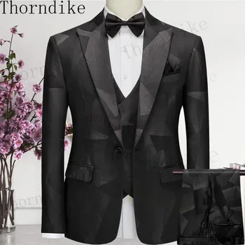 Однобортные мужские костюмы Thorndike, сшитые на заказ, брюки, Летний Пляжный костюм жениха, повседневный деловой блейзер для шафера на свадьбе