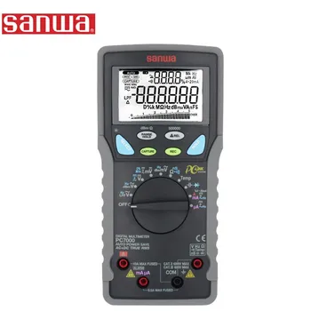Оригинальные японские цифровые мультиметры Sanwa PC7000 высокой точности и высокого разрешения (PC Link)
