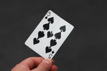 От 5 пик до 9 червей Движущиеся Пипсы покерная карта Крупным Планом Магия, Трюк, Magia Игрушки Шутка Magie Реквизит для фокусов