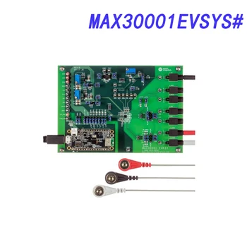 Оценочный набор MAX30001EVSYS #, измерения биопотенциала и биоимпеданса MAX30001, разработка носимых устройств