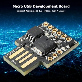 Плата разработки 1 модуль 2 контакта ATTINY85 Digispark Kickstarter Micro USB Плата разработки для Arduino IDE Универсальный Micro USB